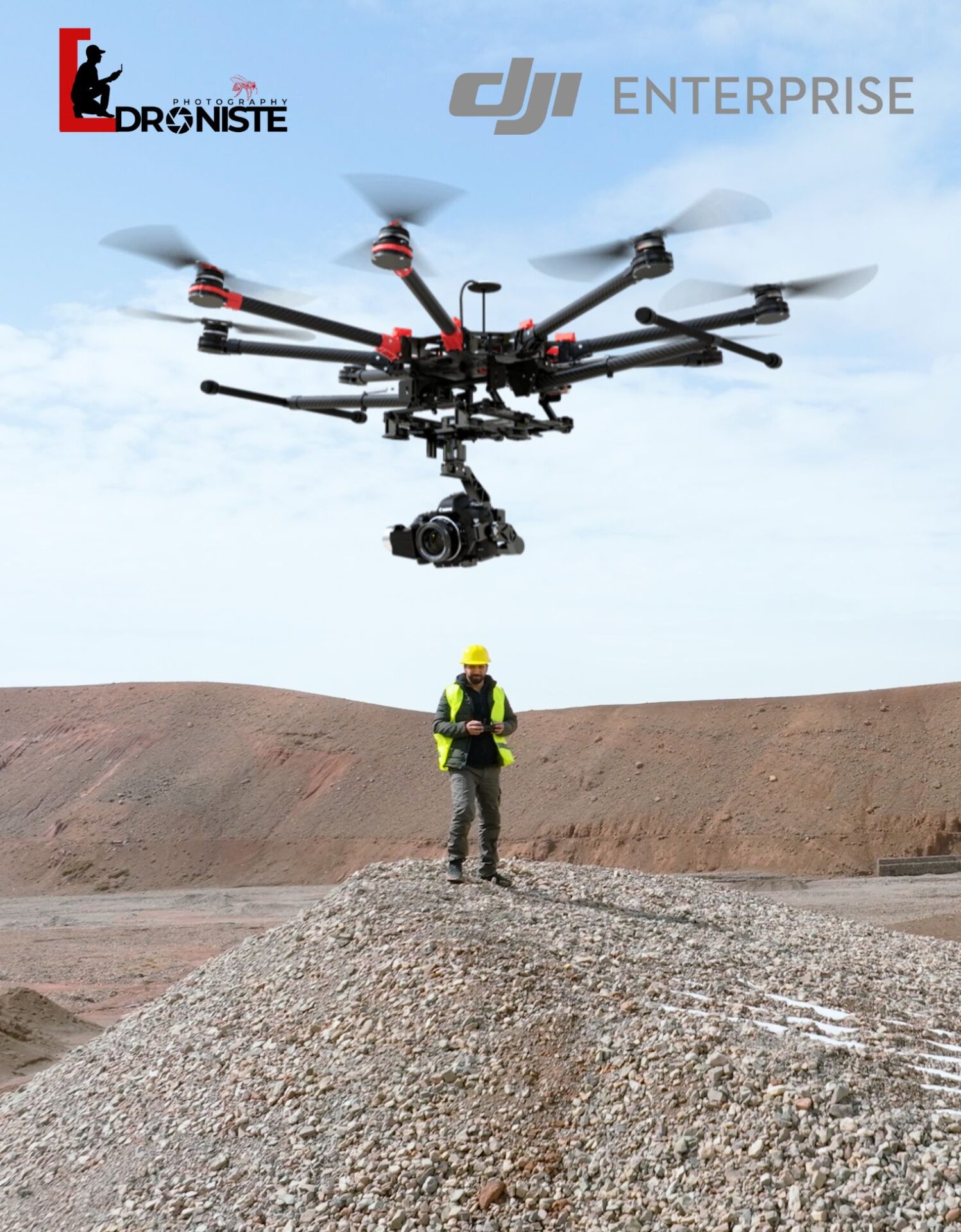pilote drone DJI le droniste